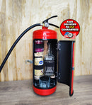 Custom Firefighter's Fire Extinguisher Mini Bar