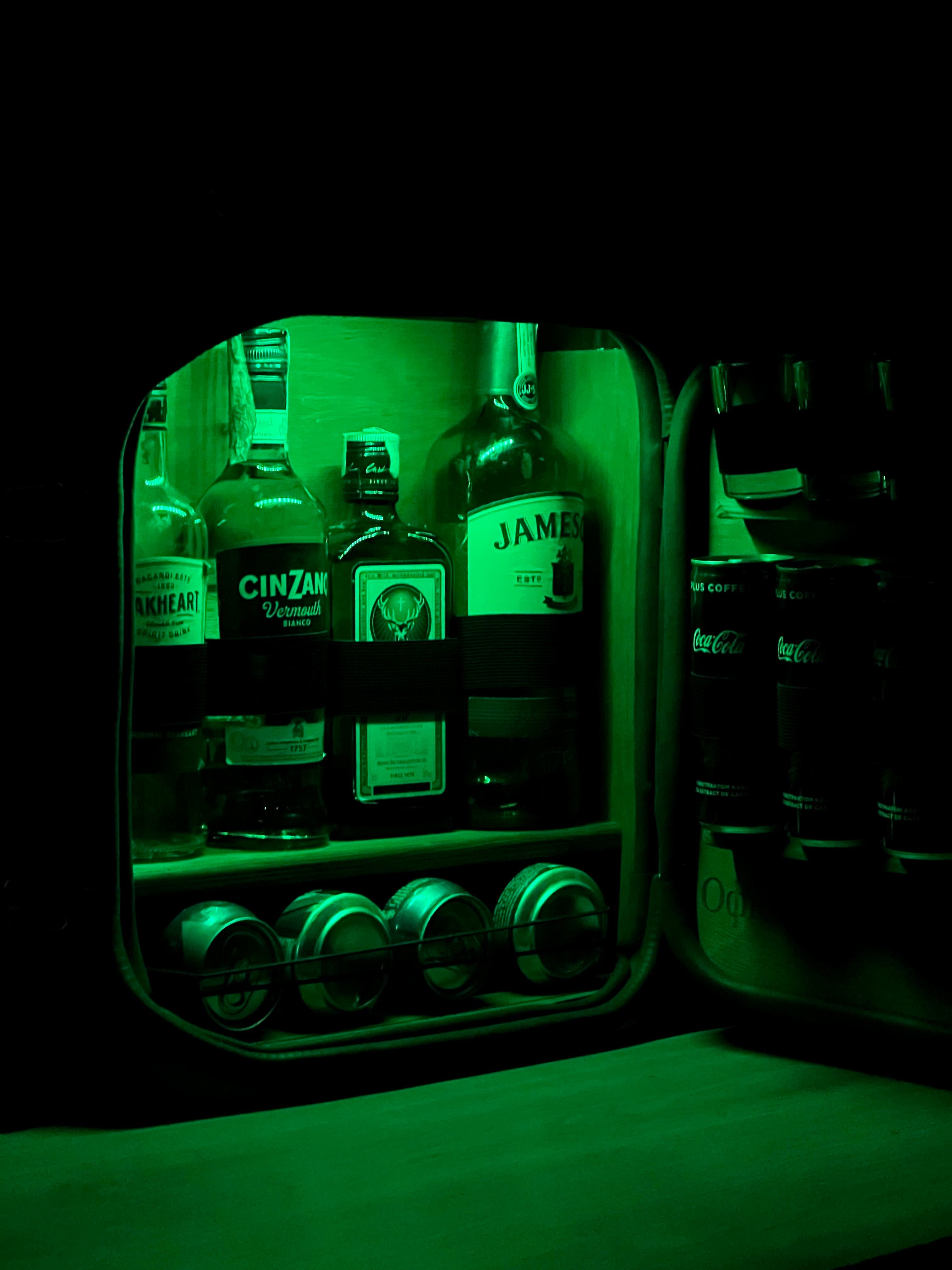 Mini Bar with LED Backlight - Personalized