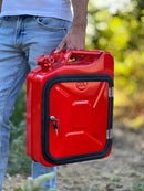 Industrial Chic Personalized Alcohol and Cigar Jerry Can Mini Bar