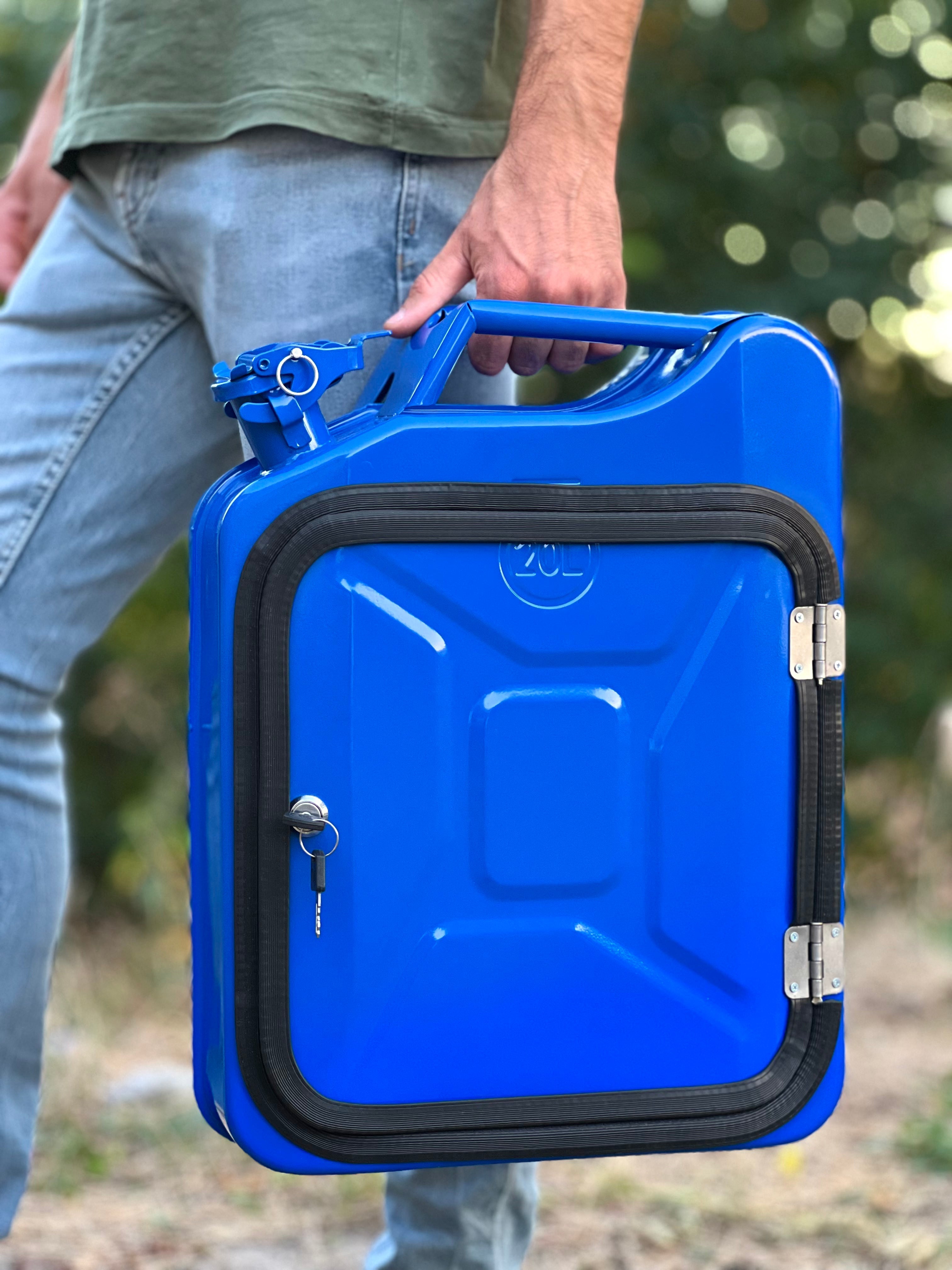 Custom Alcohol and Cigar Jerry Can Mini Bar