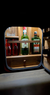 Personalized Whiskey Lover's Jerry Can Mini Bar