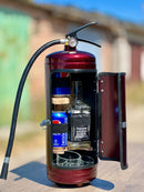 Custom Firefighter's Fire Extinguisher Mini Bar