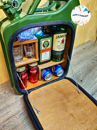 Customizable Liquor and Beverage Jerry Can Mini Bar